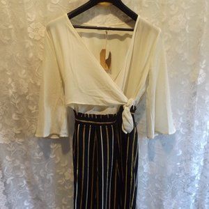 Jumpsuit Romper Blu Pepper